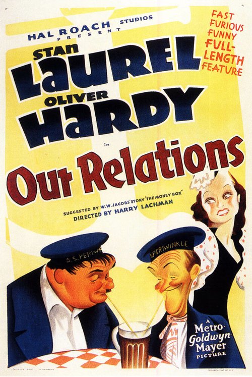 Обложка (Постер) Наши отношения / Our Relations (1936) SATRip Обложка (Постер) Наши отношения / Our Relations (1936) SATRip