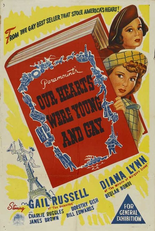 Обложка (Постер) Наши сердца были молоды и веселы / Our Hearts Were Young and Gay (1944) SATRip Обложка (Постер) Наши сердца были молоды и веселы / Our Hearts Were Young and Gay (1944) SATRip