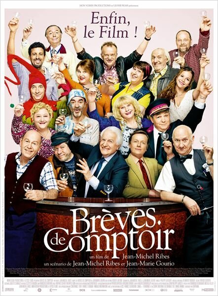 Обложка (Постер) Настольный цитатник / Brèves de comptoir (2014) HDRip