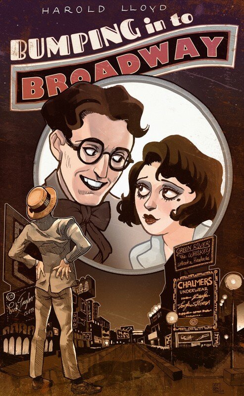 Обложка (Постер) Натыкаясь на Бродвей / Bumping Into Broadway (1919) SATRip Обложка (Постер) Натыкаясь на Бродвей / Bumping Into Broadway (1919) SATRip