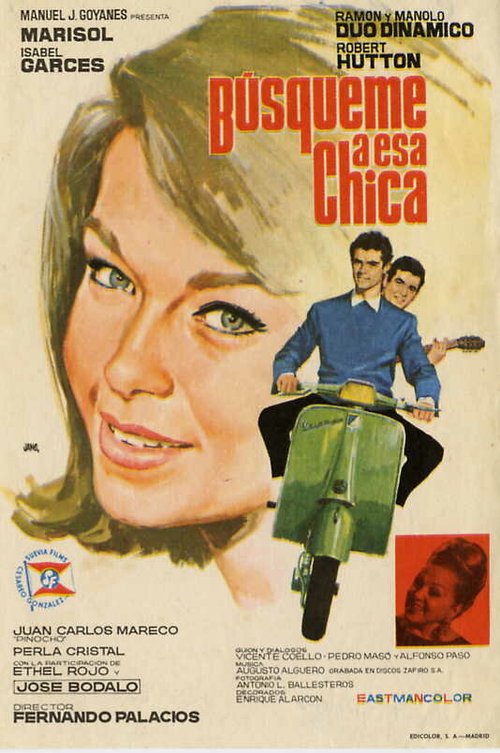 Обложка (Постер) Найдите мне эту девчонку / Búsqueme a esa chica (1964) SATRip Обложка (Постер) Найдите мне эту девчонку / Búsqueme a esa chica (1964) SATRip