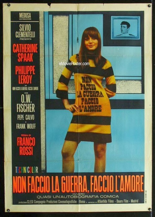 Обложка (Постер) Не хочу воевать, а хочу любить / Non faccio la guerra, faccio l'amore (1966) SATRip Обложка (Постер) Не хочу воевать, а хочу любить / Non faccio la guerra, faccio l'amore (1966) SATRip