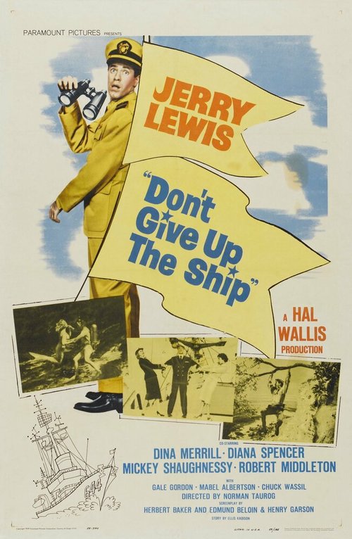 Обложка (Постер) Не отказывайся от корабля / Don't Give Up the Ship (1959) SATRip Обложка (Постер) Не отказывайся от корабля / Don't Give Up the Ship (1959) SATRip