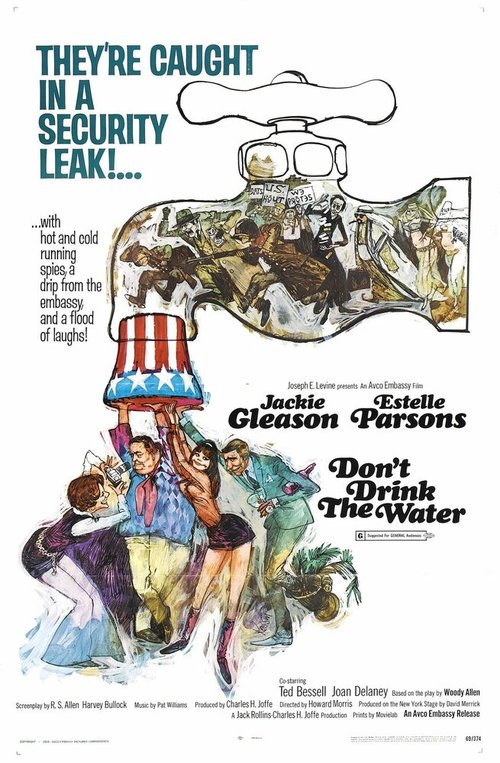 Обложка (Постер) Не пейте воду / Don't Drink the Water (1969) SATRip Обложка (Постер) Не пейте воду / Don't Drink the Water (1969) SATRip
