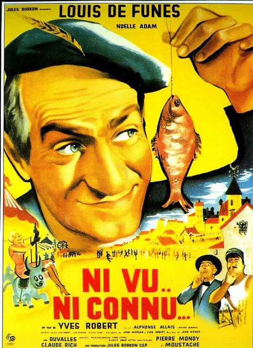 Обложка (Постер) Не пойман — не вор / Ni vu, ni connu (1958) SATRip Обложка (Постер) Не пойман — не вор / Ni vu, ni connu (1958) SATRip
