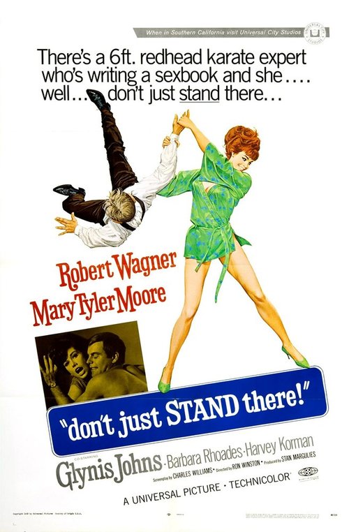 Обложка (Постер) Не стоит там стоять / Don't Just Stand There (1968) SATRip Обложка (Постер) Не стоит там стоять / Don't Just Stand There (1968) SATRip