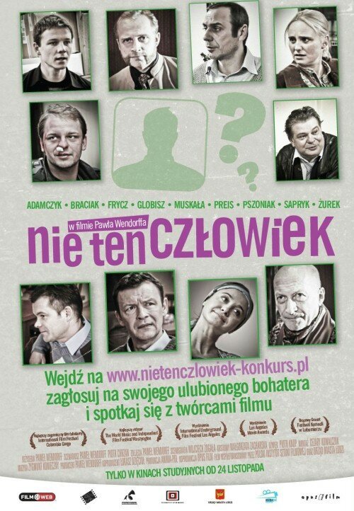 Обложка (Постер) Не в этом человеке / Nie ten czlowiek (2010) HDRip Обложка (Постер) Не в этом человеке / Nie ten czlowiek (2010) HDRip