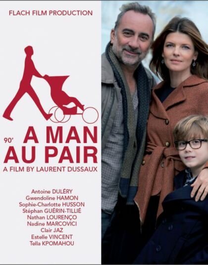 Обложка (Постер) Небритый нянь / Un homme au pair (2013) HDRip Обложка (Постер) Небритый нянь / Un homme au pair (2013) HDRip