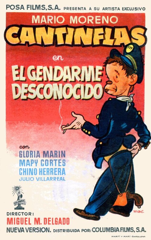 Обложка (Постер) Неизвестный жандарм / El gendarme desconocido (1941) SATRip Обложка (Постер) Неизвестный жандарм / El gendarme desconocido (1941) SATRip