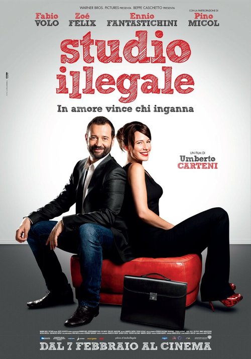Обложка (Постер) Нелегальная студия / Studio illegale (2013) HDRip Обложка (Постер) Нелегальная студия / Studio illegale (2013) HDRip