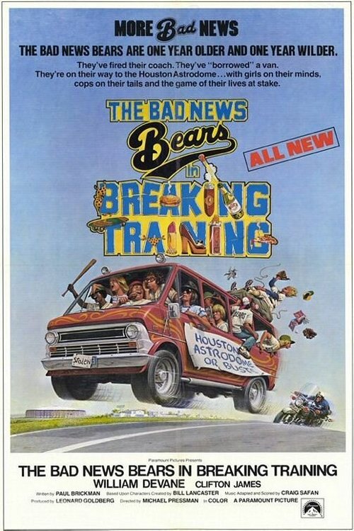 Обложка (Постер) Несносные медведи в перерыве между тренировками / The Bad News Bears in Breaking Training (1977) SATRip Обложка (Постер) Несносные медведи в перерыве между тренировками / The Bad News Bears in Breaking Training (1977) SATRip
