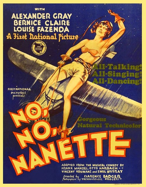 Обложка (Постер) Нет, нет, Нанетт / No, No, Nanette (1930) SATRip Обложка (Постер) Нет, нет, Нанетт / No, No, Nanette (1930) SATRip