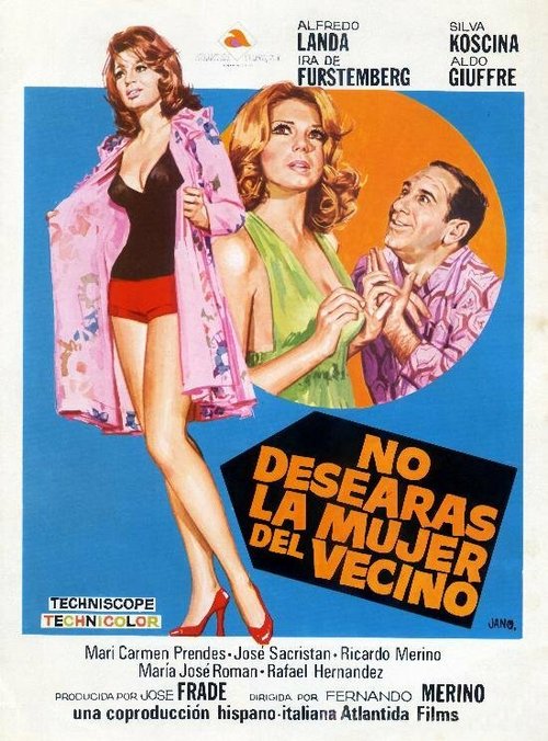 Обложка (Постер) Нет желаниям соседки / No desearás la mujer del vecino (1971) SATRip Обложка (Постер) Нет желаниям соседки / No desearás la mujer del vecino (1971) SATRip