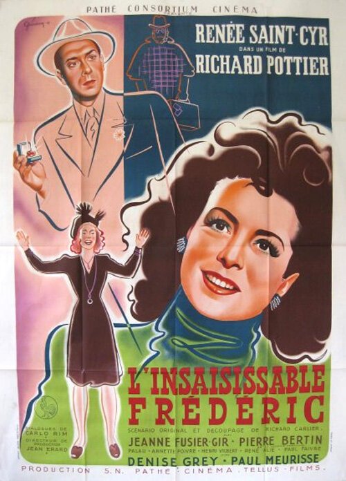 Обложка (Постер) Неуловимый Фредерик / L'insaisissable Frédéric (1946) SATRip Обложка (Постер) Неуловимый Фредерик / L'insaisissable Frédéric (1946) SATRip