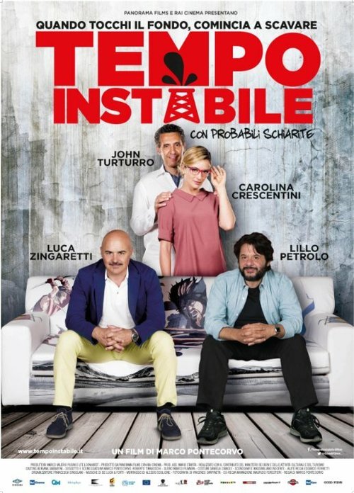 Обложка (Постер) Неустойчивая погода / Tempo instabile con probabili schiarite (2015) 
