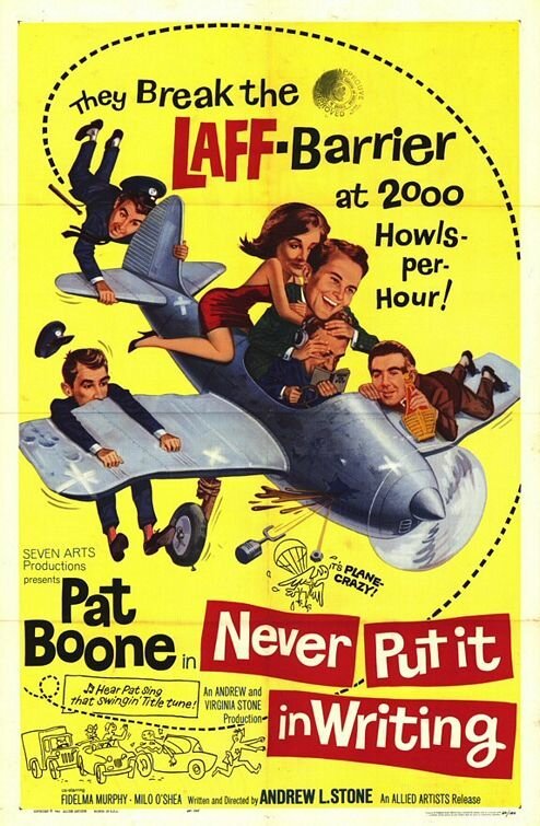 Обложка (Постер) Never Put It in Writing (1964) SATRip Обложка (Постер) Never Put It in Writing (1964) SATRip
