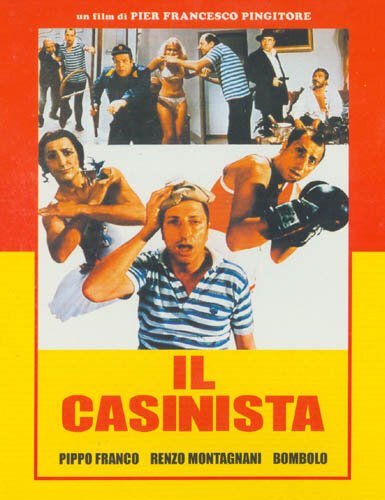 Обложка (Постер) Невезучий / Il casinista (1980) SATRip Обложка (Постер) Невезучий / Il casinista (1980) SATRip
