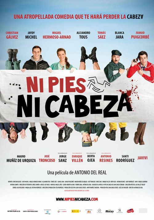 Обложка (Постер) Ni pies ni cabeza (2012) HDRip Обложка (Постер) Ni pies ni cabeza (2012) HDRip