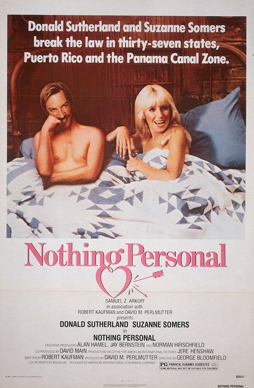 Обложка (Постер) Ничего личного / Nothing Personal (1980) SATRip Обложка (Постер) Ничего личного / Nothing Personal (1980) SATRip