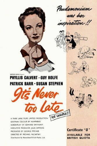 Обложка (Постер) Никогда не бывает слишком поздно / It's Never Too Late (1956) SATRip