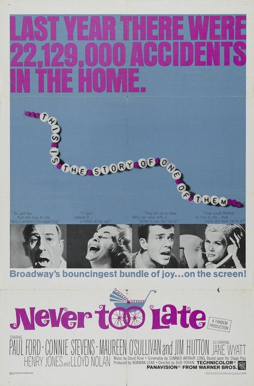 Обложка (Постер) Никогда не поздно / Never Too Late (1965) SATRip Обложка (Постер) Никогда не поздно / Never Too Late (1965) SATRip