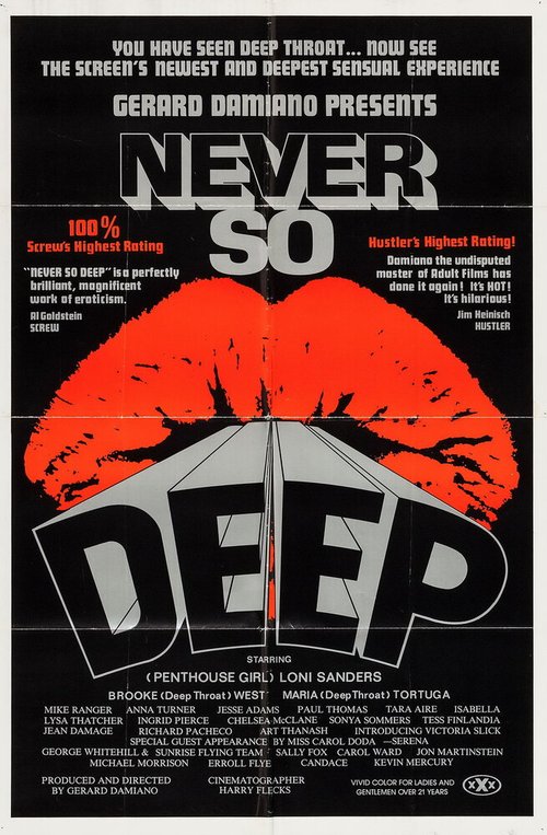 Обложка (Постер) Никогда столь глубоко / Never So Deep (1981) SATRip