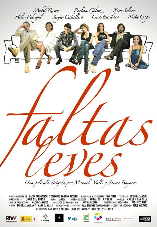 Обложка (Постер) Никто не без греха / Faltas leves (2006) HDRip