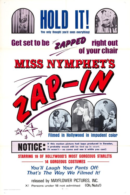 Обложка (Постер) Нимфетки / Miss Nymphet's Zap-In (1970) SATRip Обложка (Постер) Нимфетки / Miss Nymphet's Zap-In (1970) SATRip