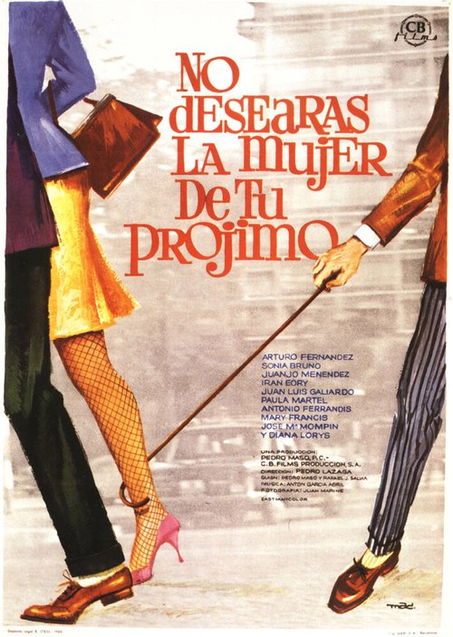 Обложка (Постер) No desearás la mujer de tu prójimo (1968) SATRip Обложка (Постер) No desearás la mujer de tu prójimo (1968) SATRip