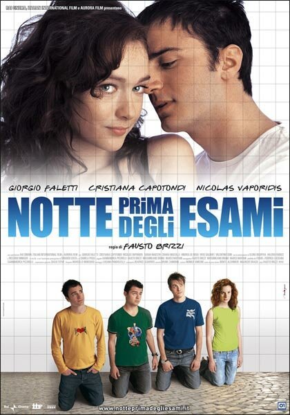 Обложка (Постер) Ночь накануне экзаменов / Notte prima degli esami (2006) HDRip