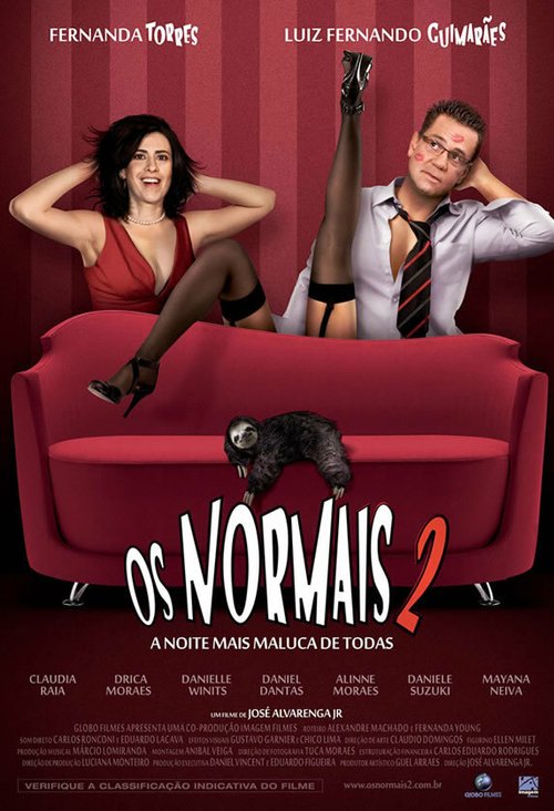Обложка (Постер) Нормальные 2 / Os Normais 2 - A Noite Mais Maluca de Todas (2009) HDRip Обложка (Постер) Нормальные 2 / Os Normais 2 - A Noite Mais Maluca de Todas (2009) HDRip