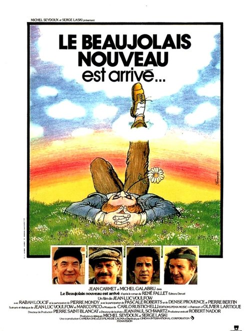 Обложка (Постер) Новое Божоле появилось! / Le beaujolais nouveau est arrivé (1978) SATRip