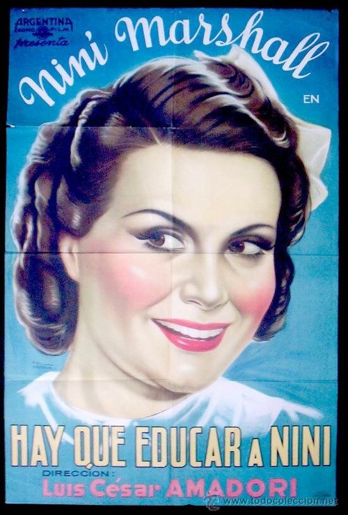 Обложка (Постер) Нужно воспитывать Нини / Hay que educar a Niní (1940) SATRip Обложка (Постер) Нужно воспитывать Нини / Hay que educar a Niní (1940) SATRip