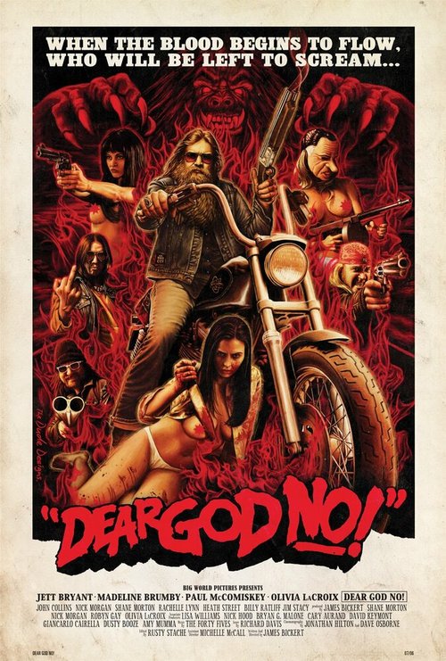 Обложка (Постер) О, Боже, нет! / Dear God No! (2011) HDRip Обложка (Постер) О, Боже, нет! / Dear God No! (2011) HDRip