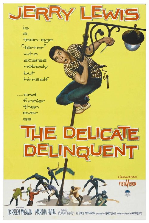 Обложка (Постер) Обходительный преступник / The Delicate Delinquent (1957) SATRip Обложка (Постер) Обходительный преступник / The Delicate Delinquent (1957) SATRip
