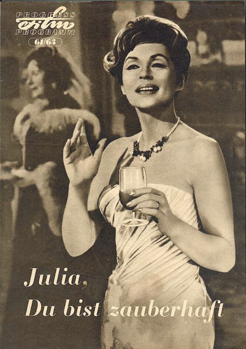 Обложка (Постер) Очаровательная Джулия / Julia, du bist zauberhaft (1962) SATRip Обложка (Постер) Очаровательная Джулия / Julia, du bist zauberhaft (1962) SATRip