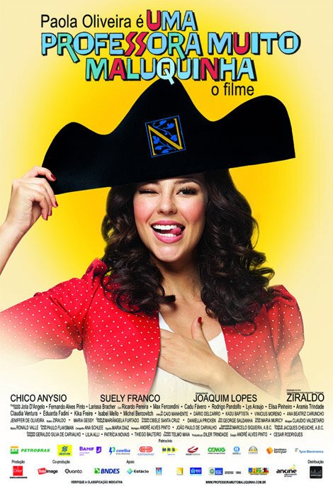 Обложка (Постер) Очень глупый профессор / Uma Professora Muito Maluquinha (2011) HDRip Обложка (Постер) Очень глупый профессор / Uma Professora Muito Maluquinha (2011) HDRip