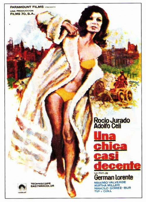 Обложка (Постер) Очень красивая девушка / Una chica casi decente (1971) SATRip Обложка (Постер) Очень красивая девушка / Una chica casi decente (1971) SATRip