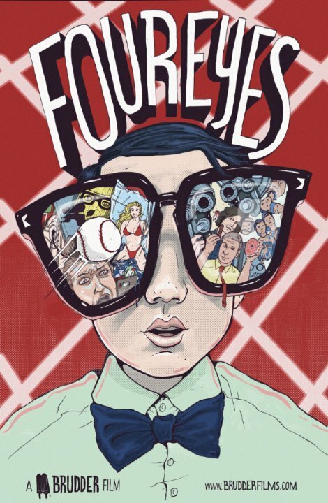 Обложка (Постер) Очкарик / Foureyes (2014) 