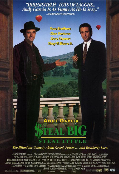 Обложка (Постер) Один из двух / Steal Big Steal Little (1995) HDRip Обложка (Постер) Один из двух / Steal Big Steal Little (1995) HDRip
