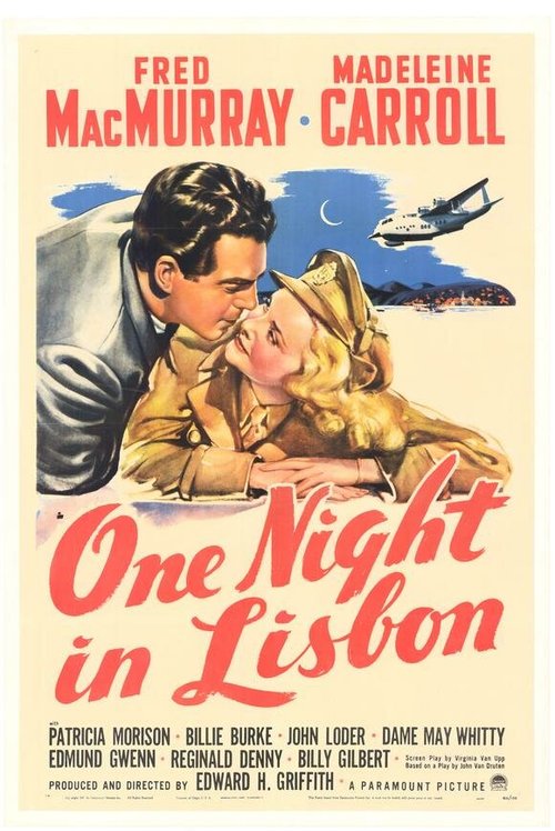 Обложка (Постер) Одна ночь в Лиссабоне / One Night in Lisbon (1941) SATRip Обложка (Постер) Одна ночь в Лиссабоне / One Night in Lisbon (1941) SATRip
