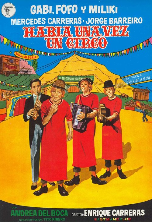 Обложка Однажды в цирке / Había una vez un circo (1972) 