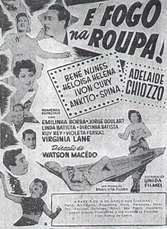 Обложка (Постер) Огненная одежда / É Fogo na Roupa (1952) SATRip Обложка (Постер) Огненная одежда / É Fogo na Roupa (1952) SATRip