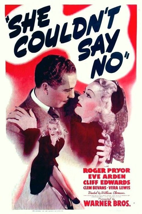 Обложка (Постер) Она не могла сказать нет / She Couldn't Say No (1940) SATRip Обложка (Постер) Она не могла сказать нет / She Couldn't Say No (1940) SATRip