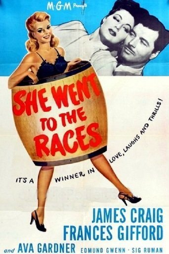Обложка Она поехала на скачки / She Went to the Races (1945) 