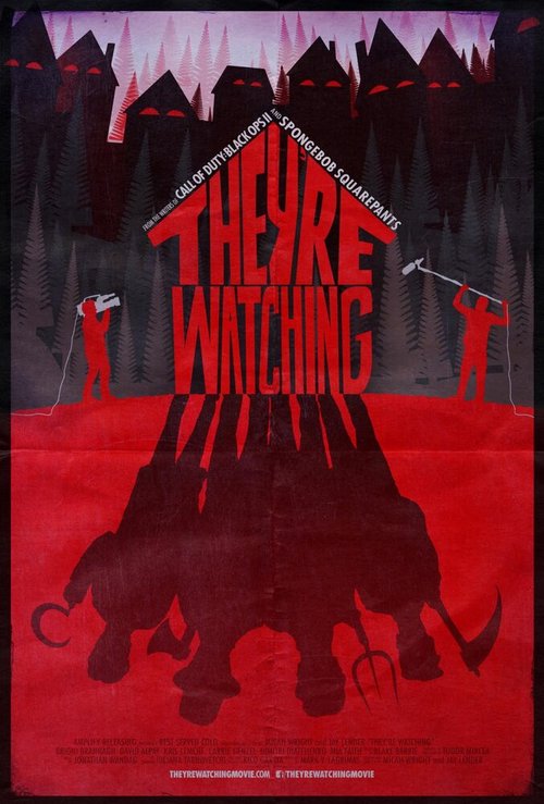 Обложка (Постер) Они наблюдают / They're Watching (2016) CAMRip Обложка (Постер) Они наблюдают / They're Watching (2016) CAMRip