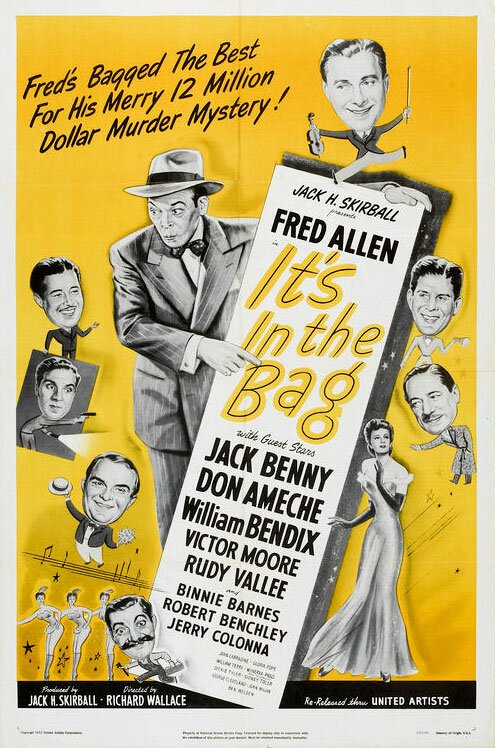 Обложка (Постер) Оно в чемодане! / It's in the Bag! (1945) SATRip Обложка (Постер) Оно в чемодане! / It's in the Bag! (1945) SATRip
