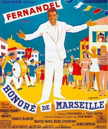 Обложка (Постер) Оноре де Марсель / Honoré de Marseille (1956) SATRip