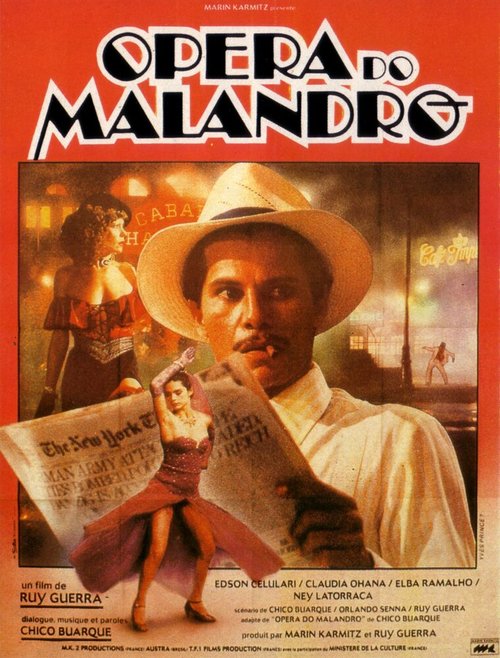 Обложка (Постер) Опера мошенника / Ópera do Malandro (1986) SATRip Обложка (Постер) Опера мошенника / Ópera do Malandro (1986) SATRip