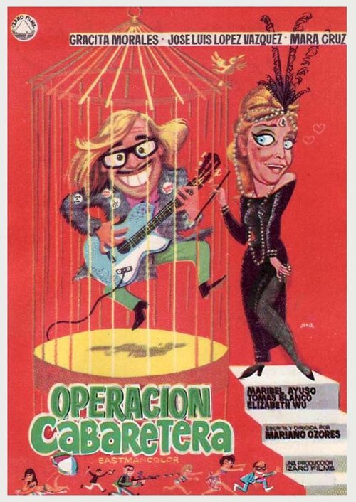 Обложка (Постер) Операция «Кабаретера» / Operación cabaretera (1967) SATRip Обложка (Постер) Операция «Кабаретера» / Operación cabaretera (1967) SATRip